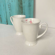 Romantic Floral Pedestal Cup