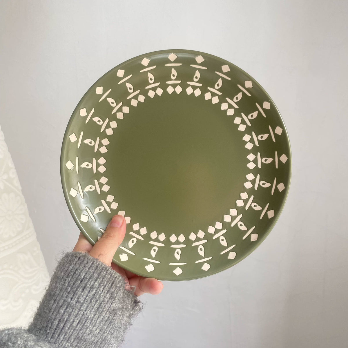 Rustic Colour Dinner Plate