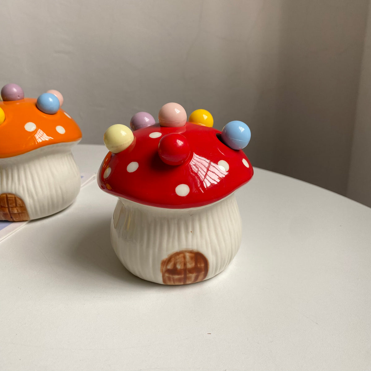 Mushroom Fruit Fork Holder