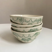 Fan Pattern Bowl
