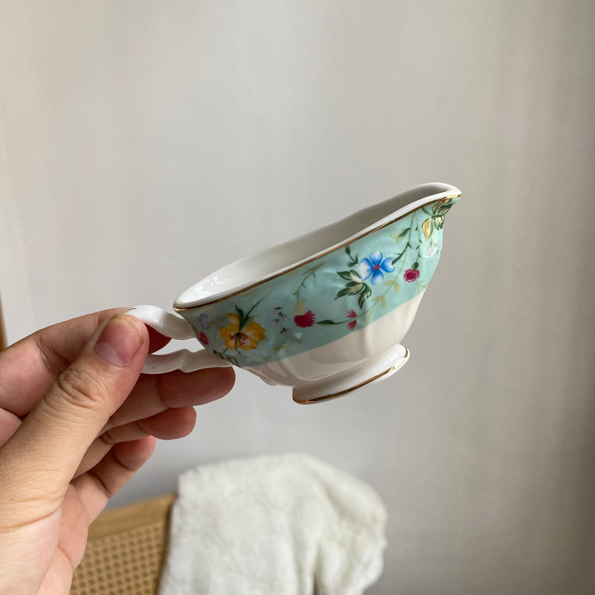 Floral Sauce Boat