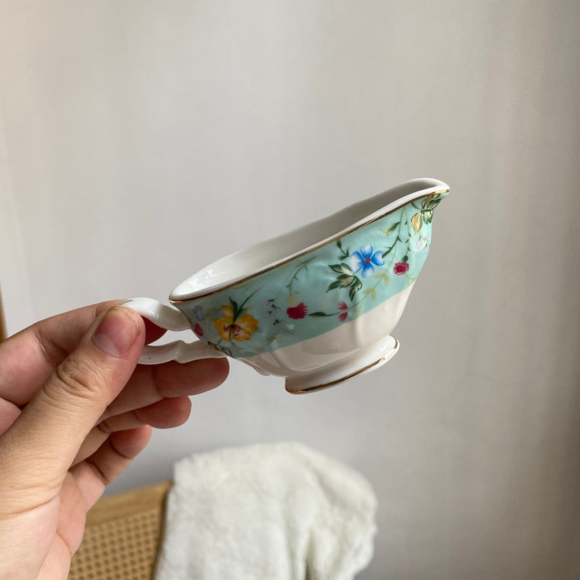 Floral Sauce Boat - product view 1