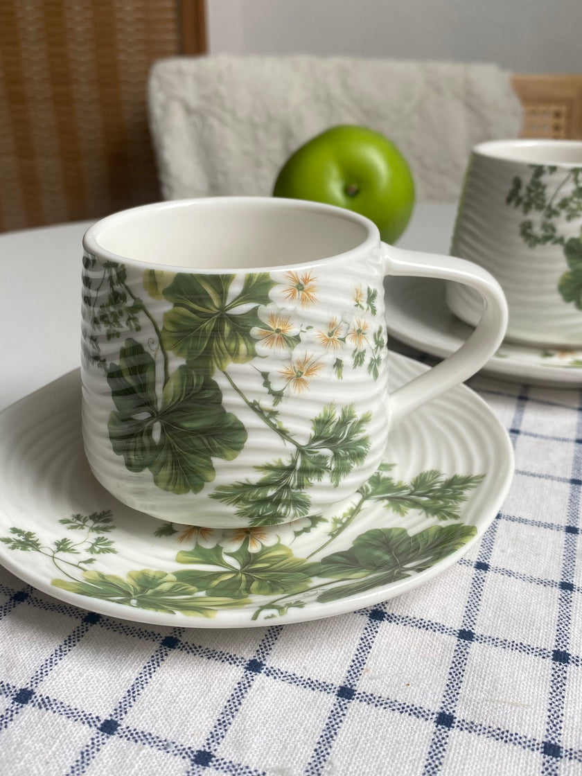 Green Leaf Blossom Cup - product view 1