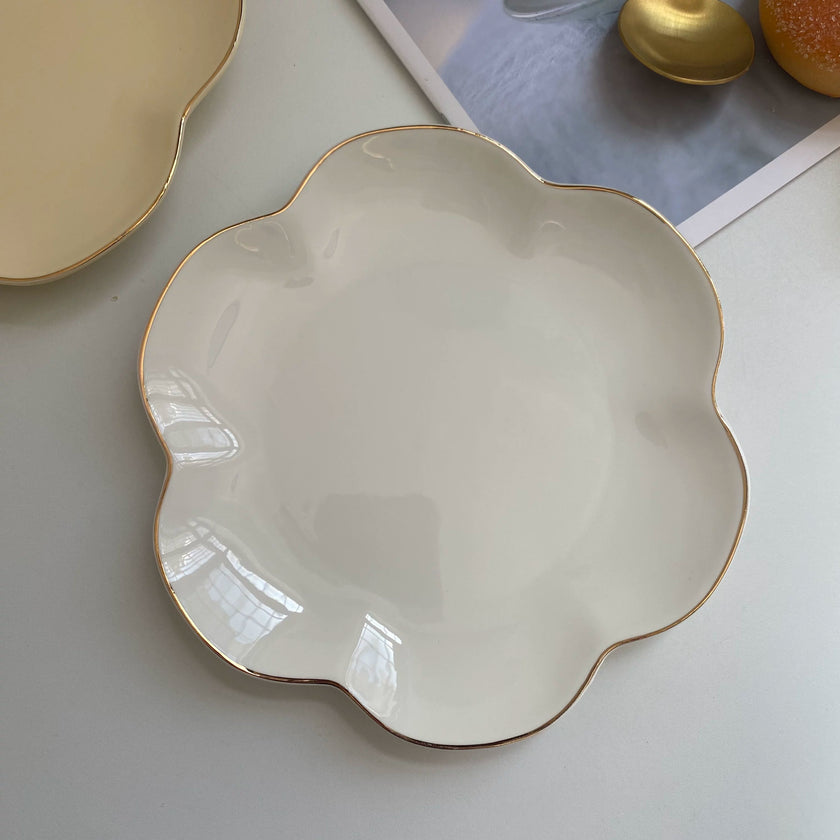 Gold Rim Colour Plate - product view 1