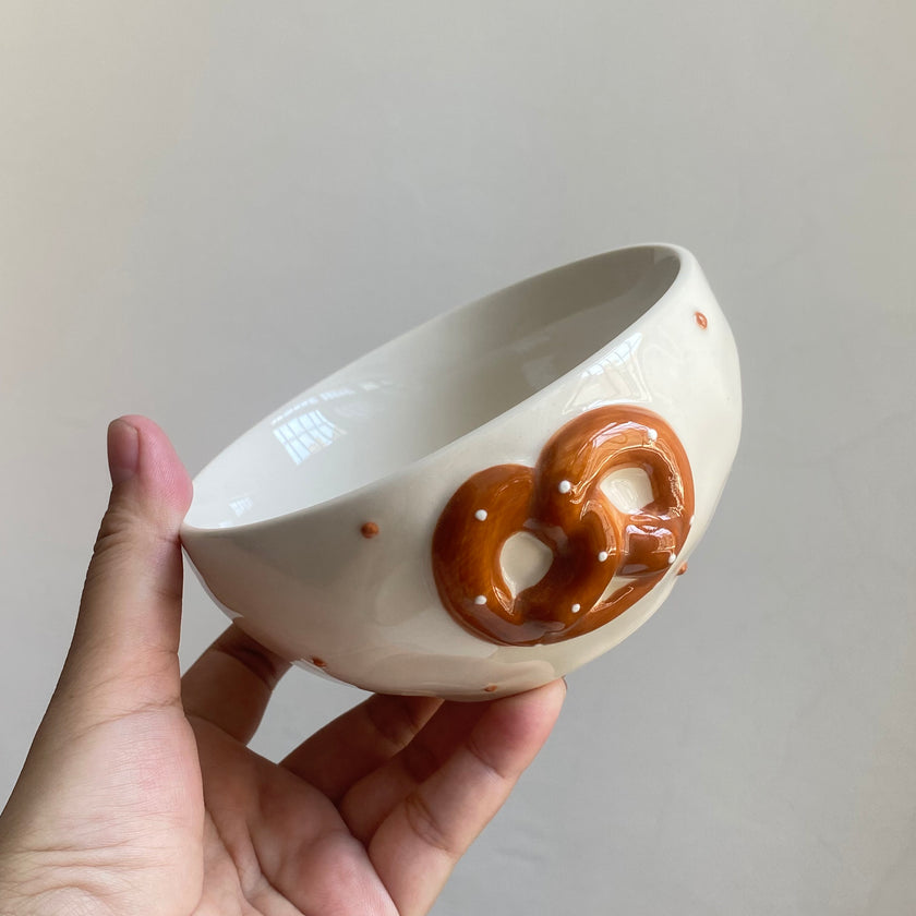 Pretzel Beaded Bowl - product view 1