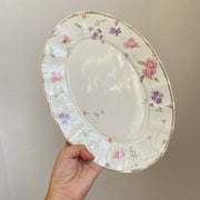 Romantic Floral Fish Platter