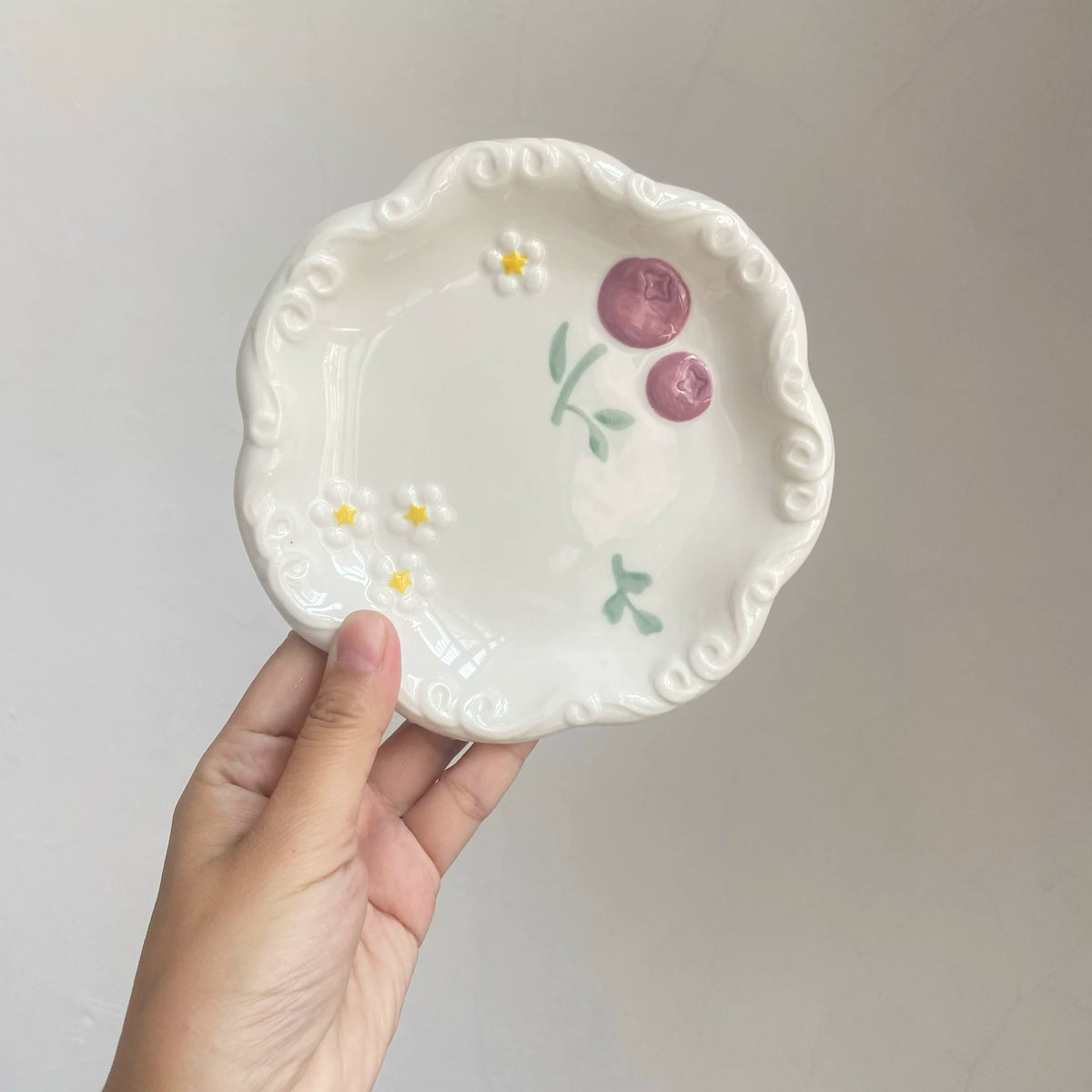 Orchard Fruit Side Plate