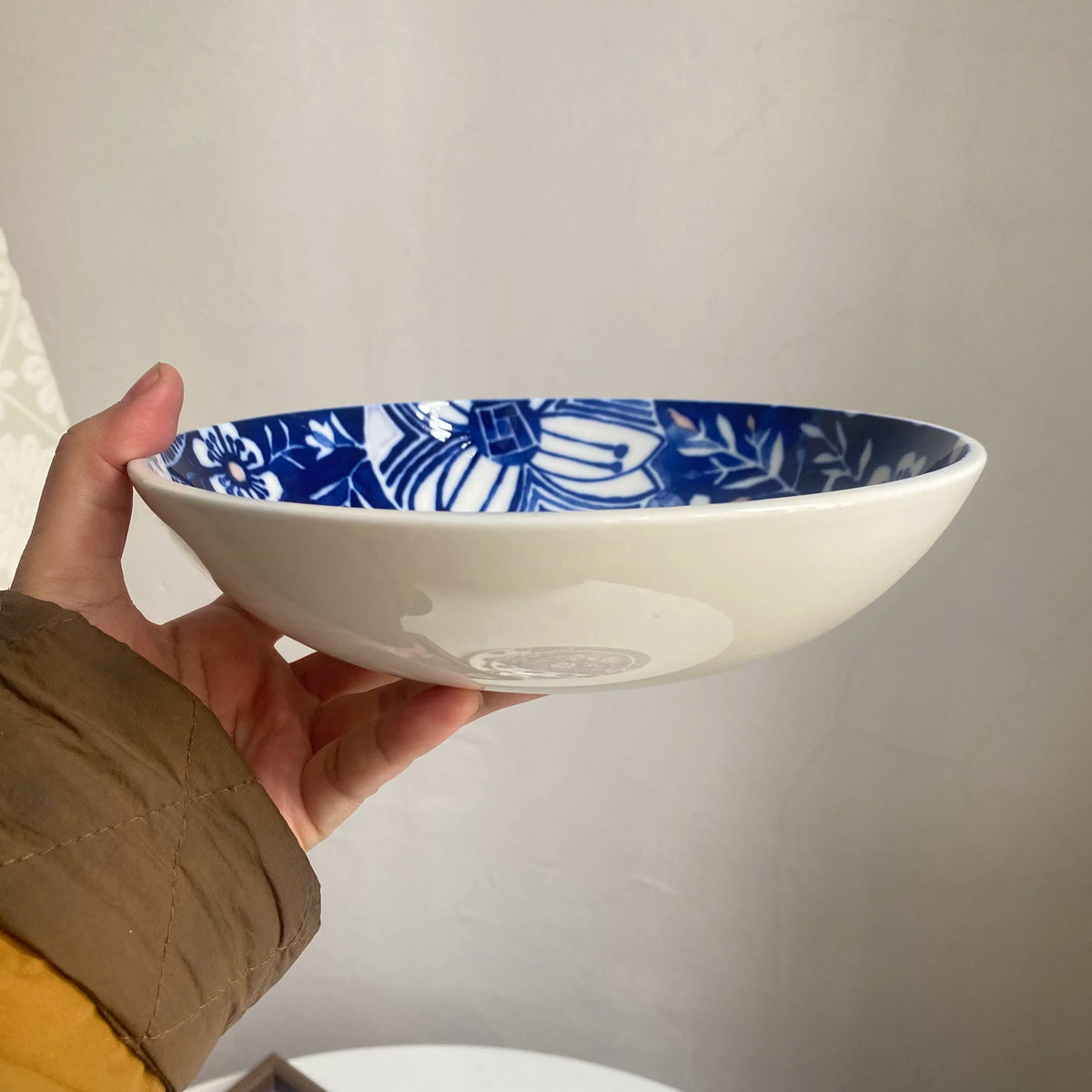 Colour Block Deep Plate