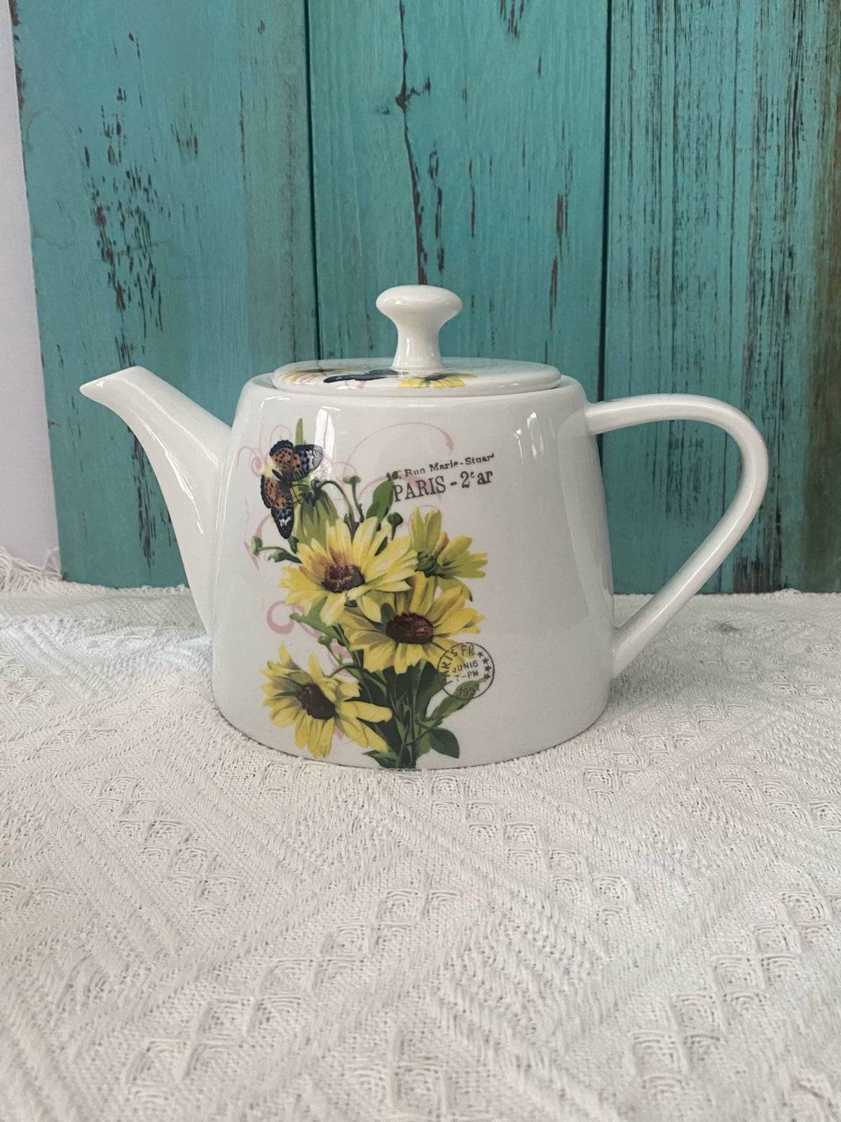 Floral Garden Teapot