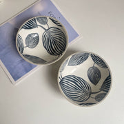 Grey Leaf Bowl