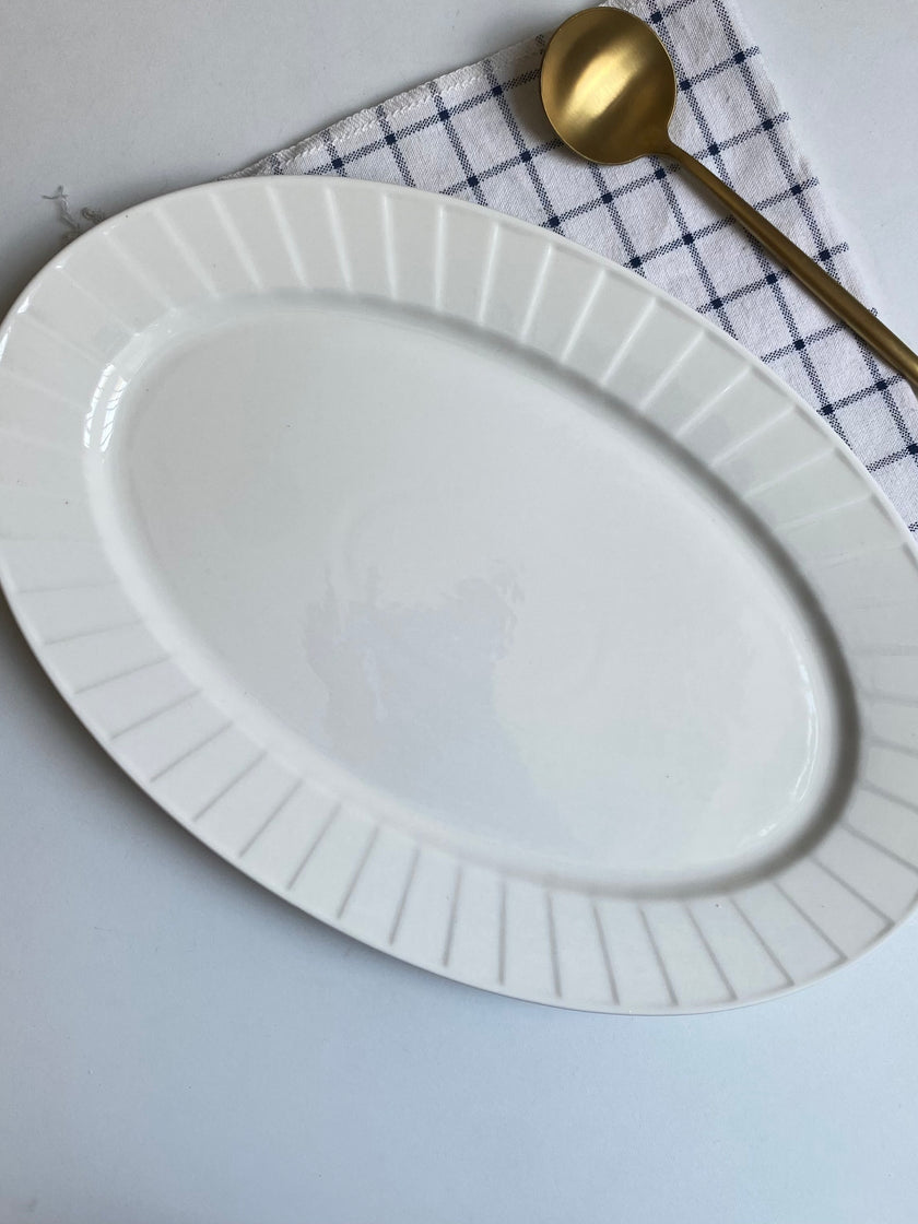 Relief Fish Serving Platter