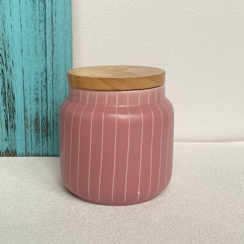Pastel Colour Storage Jar