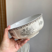 Vintage Blue Soup Bowl
