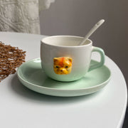 Animal Portrait Cup and Saucer