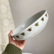 Grey Heart Soup Bowl