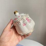 Romantic Floral Sugar Bowl
