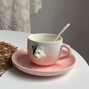 Animal Portrait Cup and Saucer
