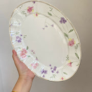 Romantic Floral Fish Platter