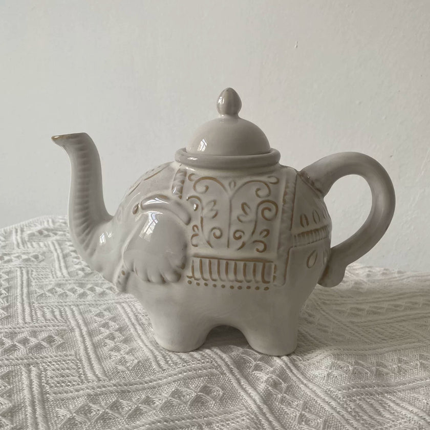 Elephant Relief Teapot - product view 1
