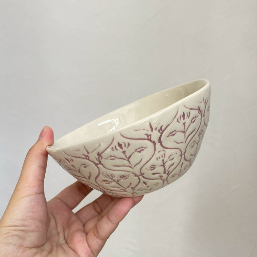 Fan Pattern Bowl