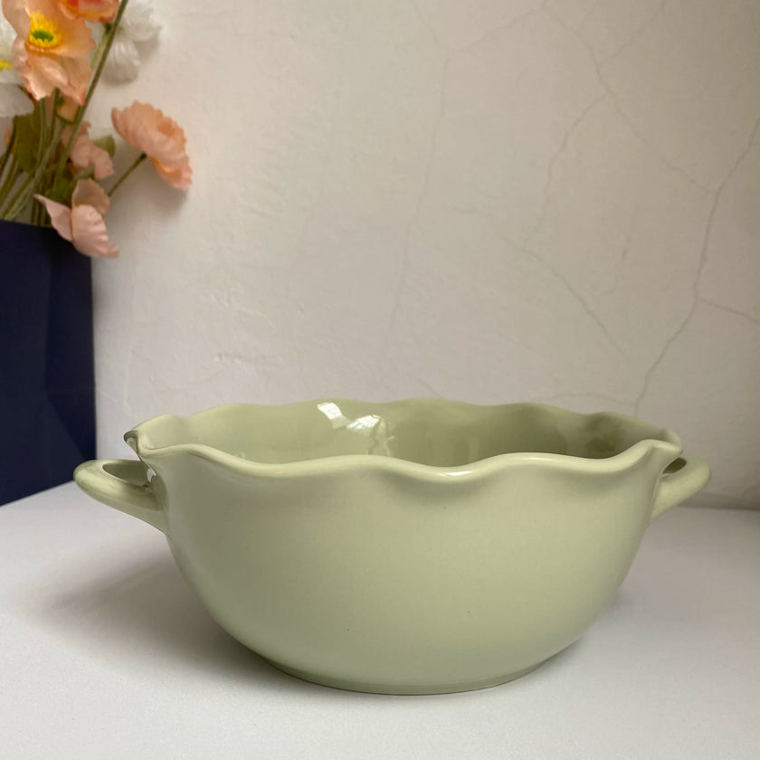 Green Lotus Soup Bowl