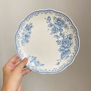 Green Botanical Dinner Plate
