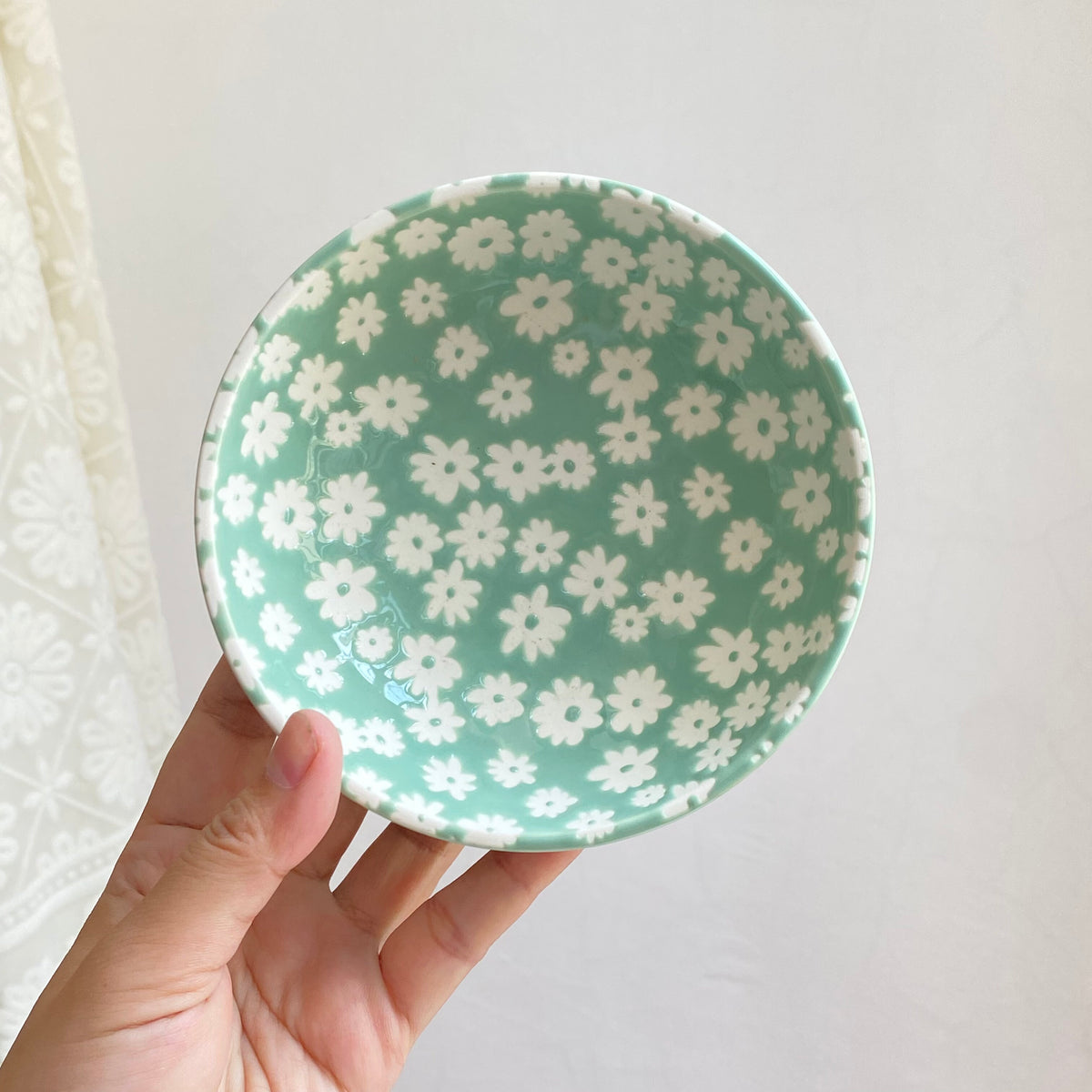 Green Ground Blossom Bowl
